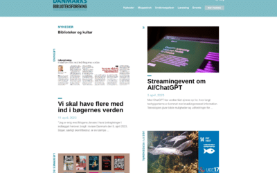 Danmarks Biblioteksforening | Migrering fra Drupal til WordPress og redesign